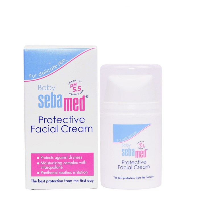 50Ml Sebamed Protective Facial Cream Baby Sebamed Facial Cream Bayi