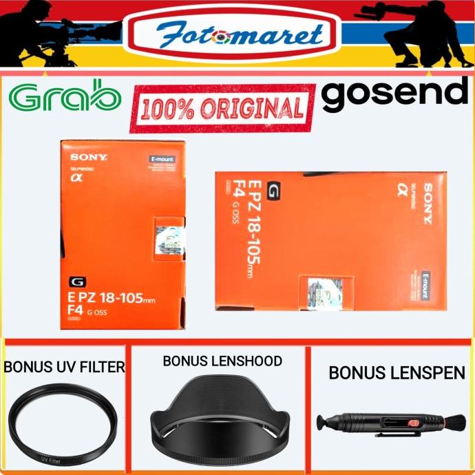 Best Seller E Pz 18-105Mm F4 G Oss E-Mount / Lensa E Pz 18-105Mm Pengiriman Cepat