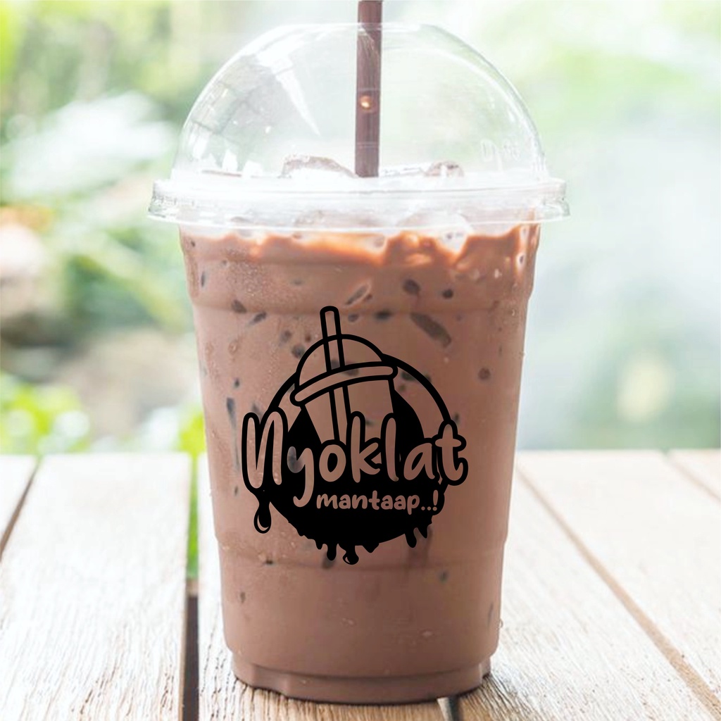 

Stiker Transfaran Es Coklat HITAM