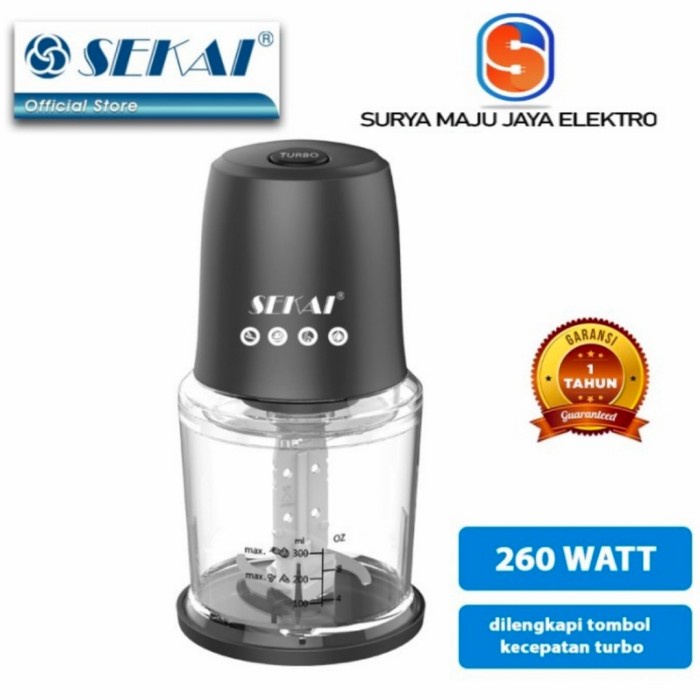 Chopper sekai penggiling daging buah dn sayur food processor sekai 0,5