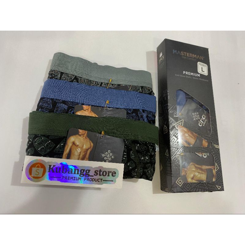 CELANA DALAM PRIA /  BOXER MASTERMAN DNA