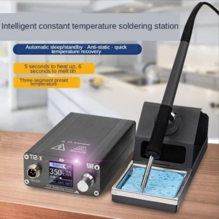 Solder Station Oss Team T12-X T12X Station Led Ori