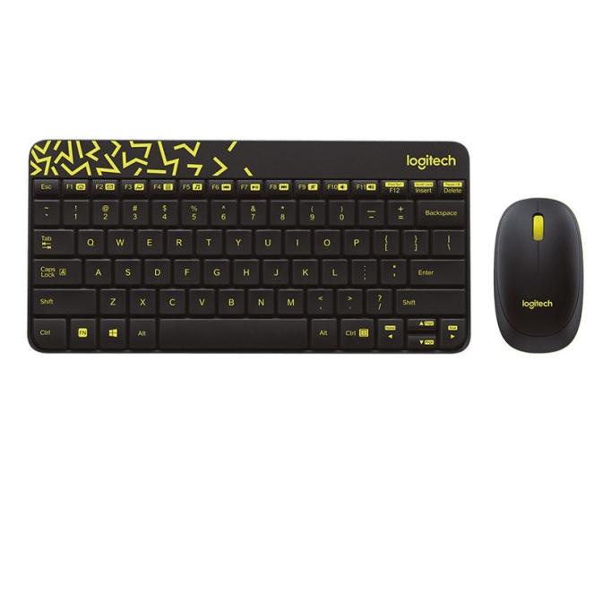 Keyboard Dan Mouse Wireless Logitech Mk240 Hitam Berkualitas