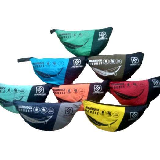 HAMMOCK DOUBLE DS ADVENTURE FULL BARTEX - HAMMOCK JUMBO - HAMOCK JUMBO - HAMMOCK JUMBO TEBAL -