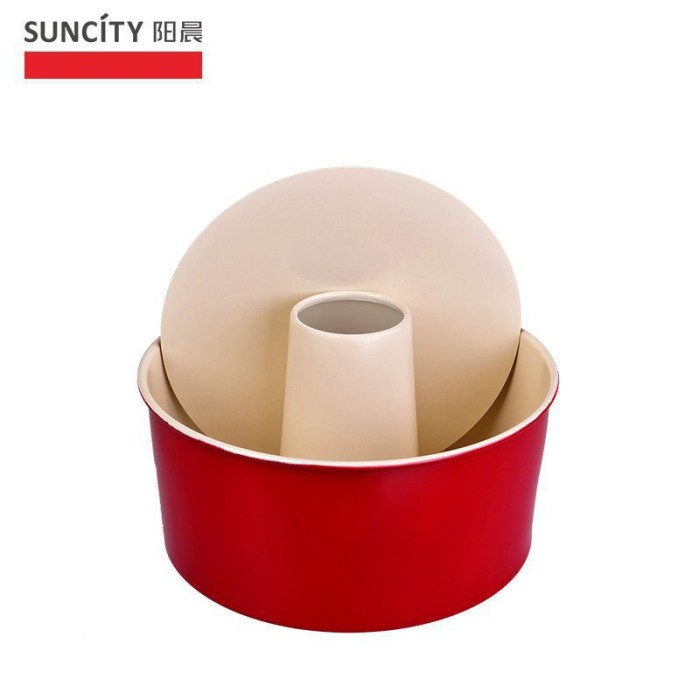 

✅Original Suncity Loyang Chiffon Merah 2In1 8” Dual Purpose Cake Tin Bolu Berkualitas