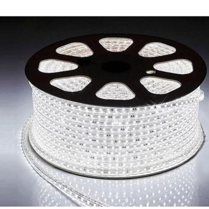 Lampu Led Strip Selang 5050 Outdoor 100 Meter 1 Roll Lampu Hias Cafe Murah