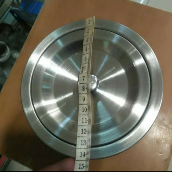 [Baru] Afur Sink Jumbo/Afur Sink Stainles 14 Cm/Saringan Pembungan Besar Diskon