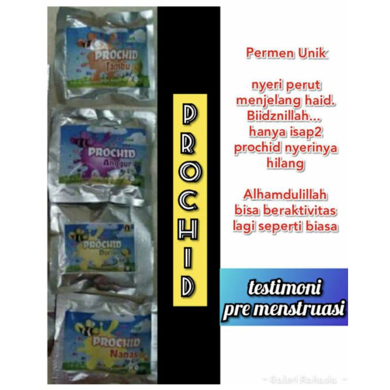 

Permen Prochid 1 Ball ( 50 Sachet)