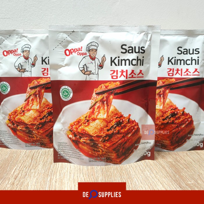 

Terbaru Saus Kimchi Oppa 250Gr - Bumbu Instan Saos Kimchi Korea Sawi Kimci Promo Terlaris