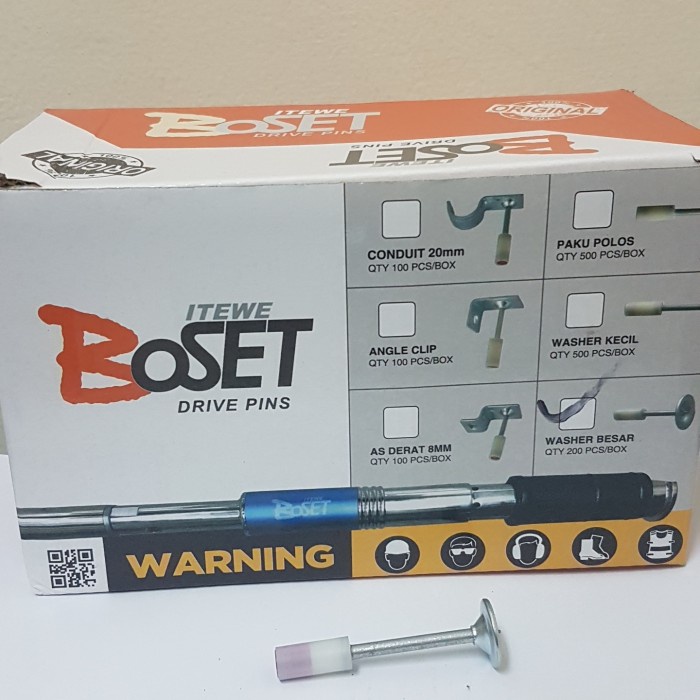 ✅New Boset Pin Washer 42 Mm Original Paku Ramset Terbaru