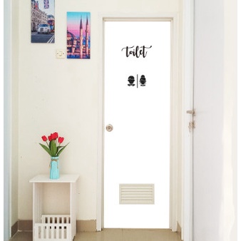 Emmir Stiker Kamar Mandi Wallpaper Stiker Pintu Kamar Mandi Motif S Anti Air