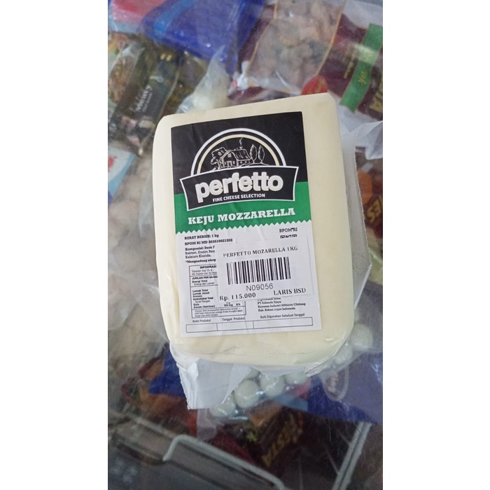 

Terbaru Perfetto Mozarella 1 Kg Promo Terlaris