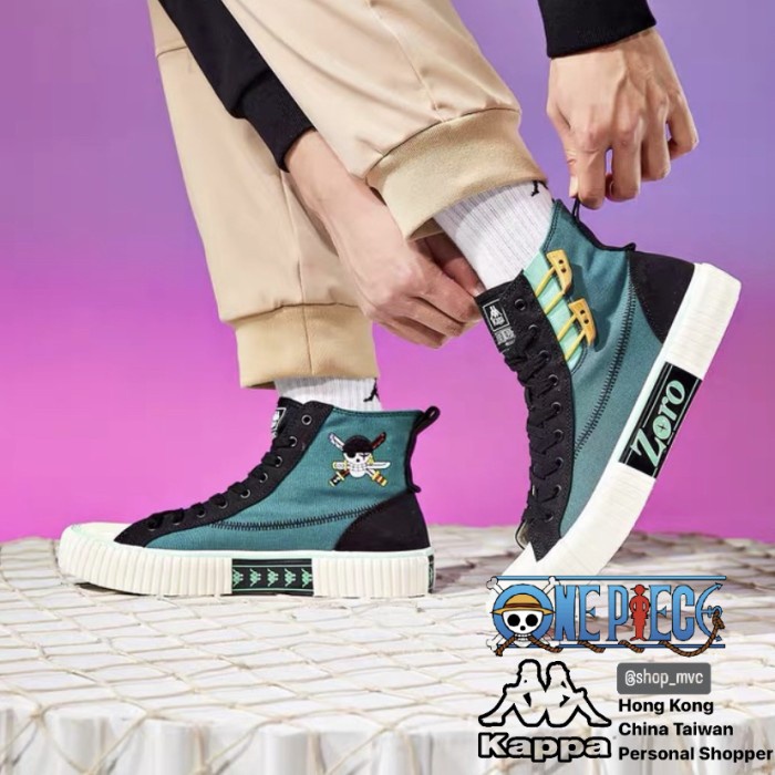 Promo Kappa X One Piece Zoro Shoes Authentic Sepatu Zoro One Piece