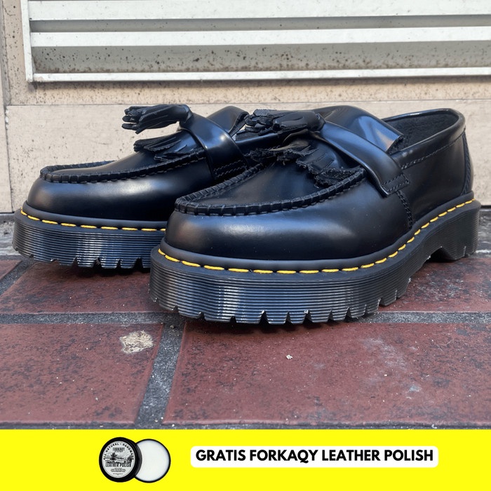 Promo Sepatu Dr. Martens Adrian Tassel Bex Yellow Stitch