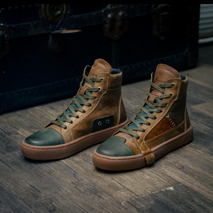 Promo Dwatchco Exodos57 Salawase X Glintzgarage Leather Shoes Sepatu Kulit