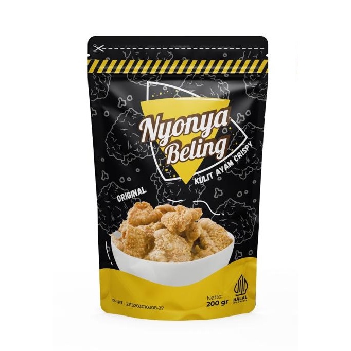 

Bundling Nyonya Beling Keripik Kulit Ayam Kerpik Kaca Spicy