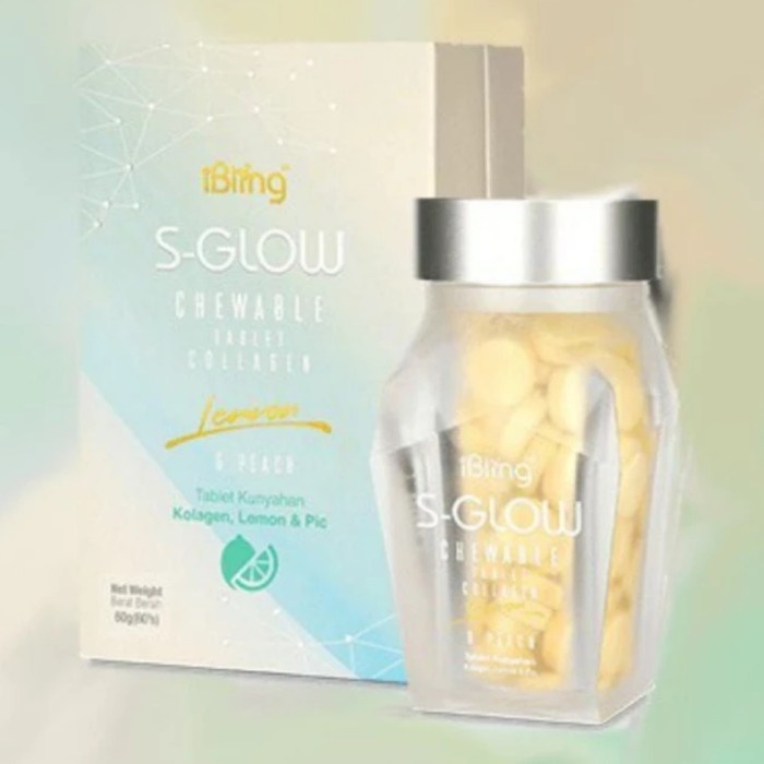 S-Glow Candy Collagen 100% Original 60 Pcs
