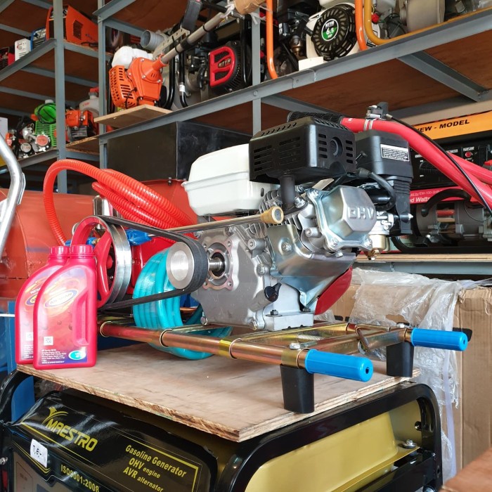 Kompressor Mesin Cuci Mobil Motor Bensin Mesin Doorsmeer Tekanan Tggi