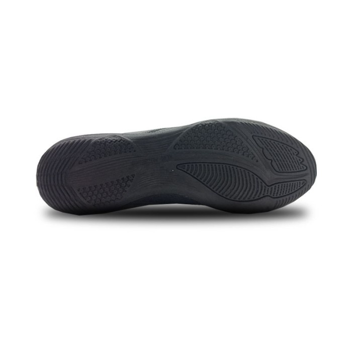 Sepatu Futsal League Spatu Asics Premium Sintetis Keren Full Hitam Man