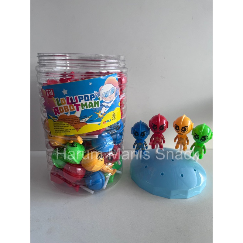 

Lolipop Man Permen Loli Isi 50 Pcs