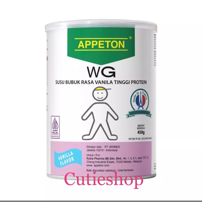 

Appeton Weight Gain 450 Gram Rasa Coklat Vanila Vanilla Susu Ambah Berat Badan Susu Gemuk Dewasa