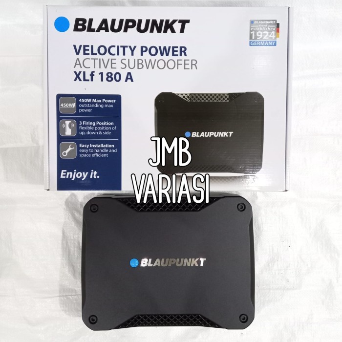Blaupunkt XLf 180 A Active Subwoofer Sub Kolong Aktif