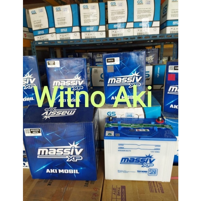 Aki Massiv Xp Ns70 Dyna, Colt Diesel, Mu-X,Fuso Inpr