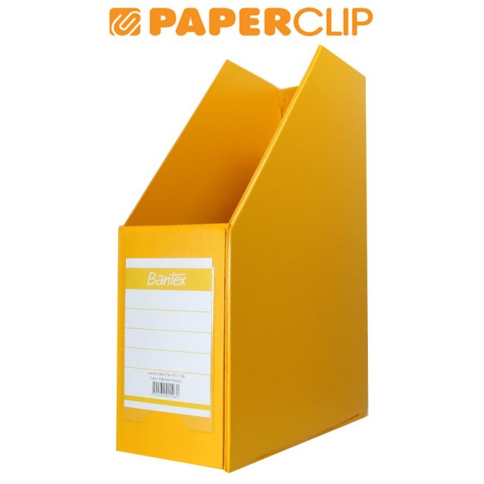 

BOX FILE BANTEX 4011 JUMBO FOLIO 06 YELLOW