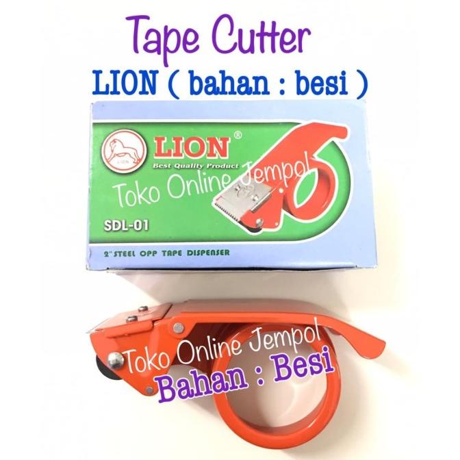 

BESI Potong Lakban Tape Cutter Dispenser Lion SDL-01 SDL01 ATK943LN