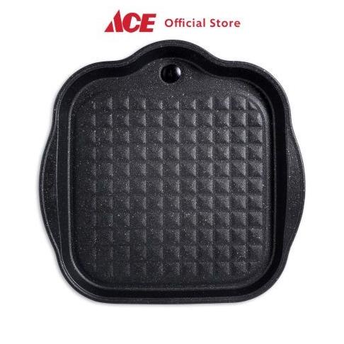 Ace - Krischef Plat Pemanggang Bentuk Kura-Kura - Hitam Grill Pan Agalonline