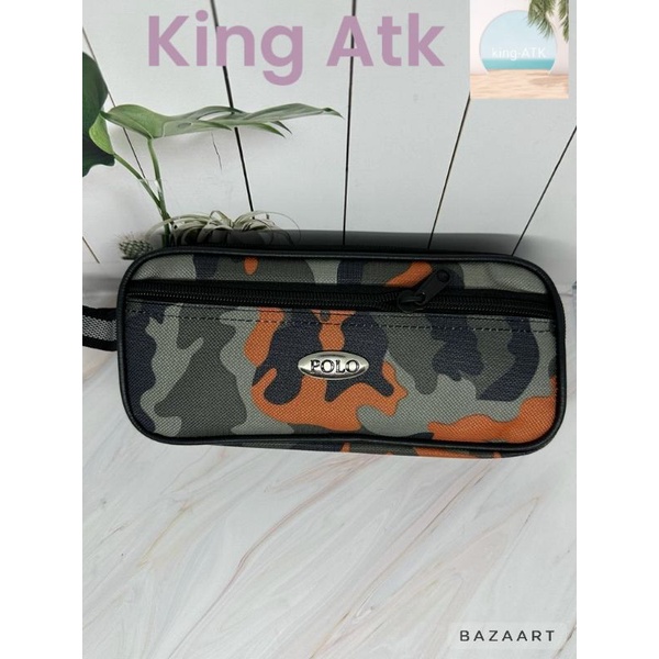 

Kostak/Tempat Pensil polo loreng/ARMY JU512 #Original