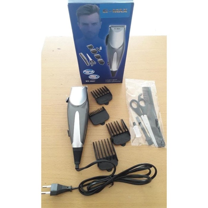 [Paket Lengkap] Alat Mesin Potong Rambut Gunting Cukur Rambut Best