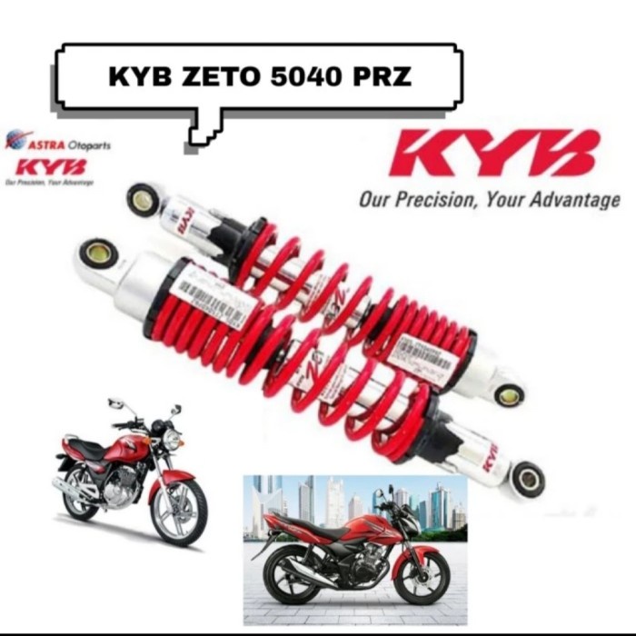 ✅Sale Shock Breaker Shock Belakang Motor Honda Verza Rx King Kyb Zeto 5040 Limited
