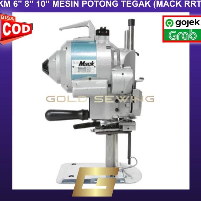 Mesin Potong Bahan Kain Tegak 6" 8" 10" Km Km6" Km8" Km10" Mack Rrt
