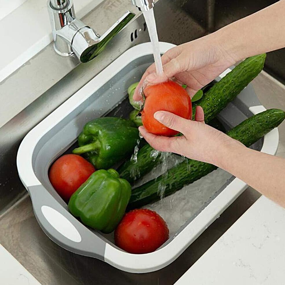 Talenan Lipat Baskom Bahan Plastik Talenan Multifungsi Talenan Set Talenan Plastik