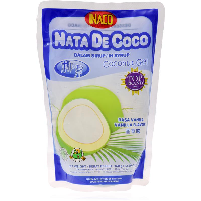 

INACO Nata De Coco Vanila 360 g