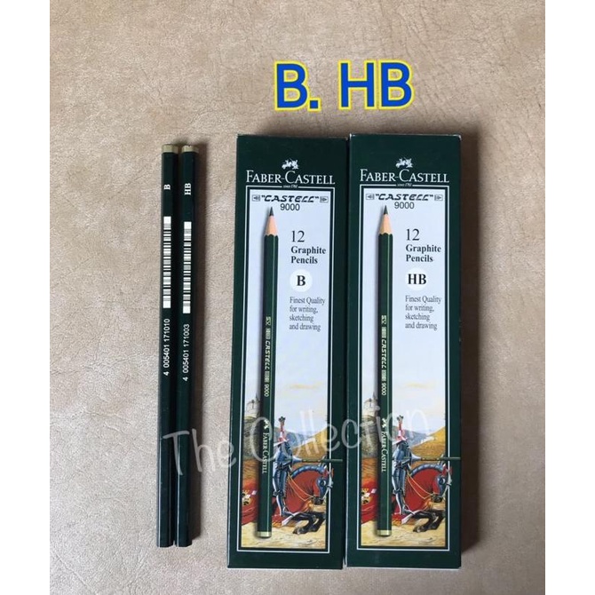 

ATK0561FC SATUAN pensil B HB Faber Drawing Pencil sketsa drafting