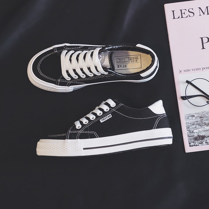 Sepatu Kanvas Pria Korea, Sepatu Kanvas Pendek, Sepatu Tren Kasual