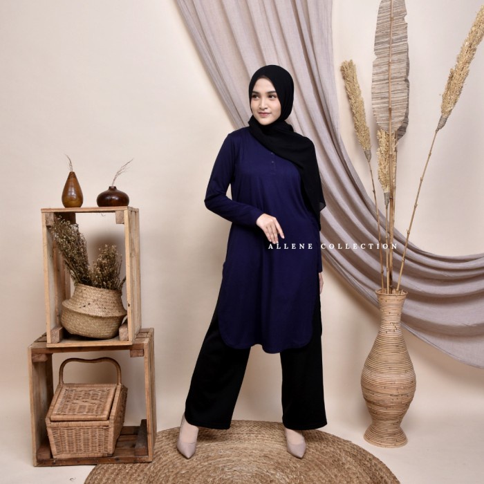 Tunik Wanita Jumbo Busui Kaos Spandek Premium