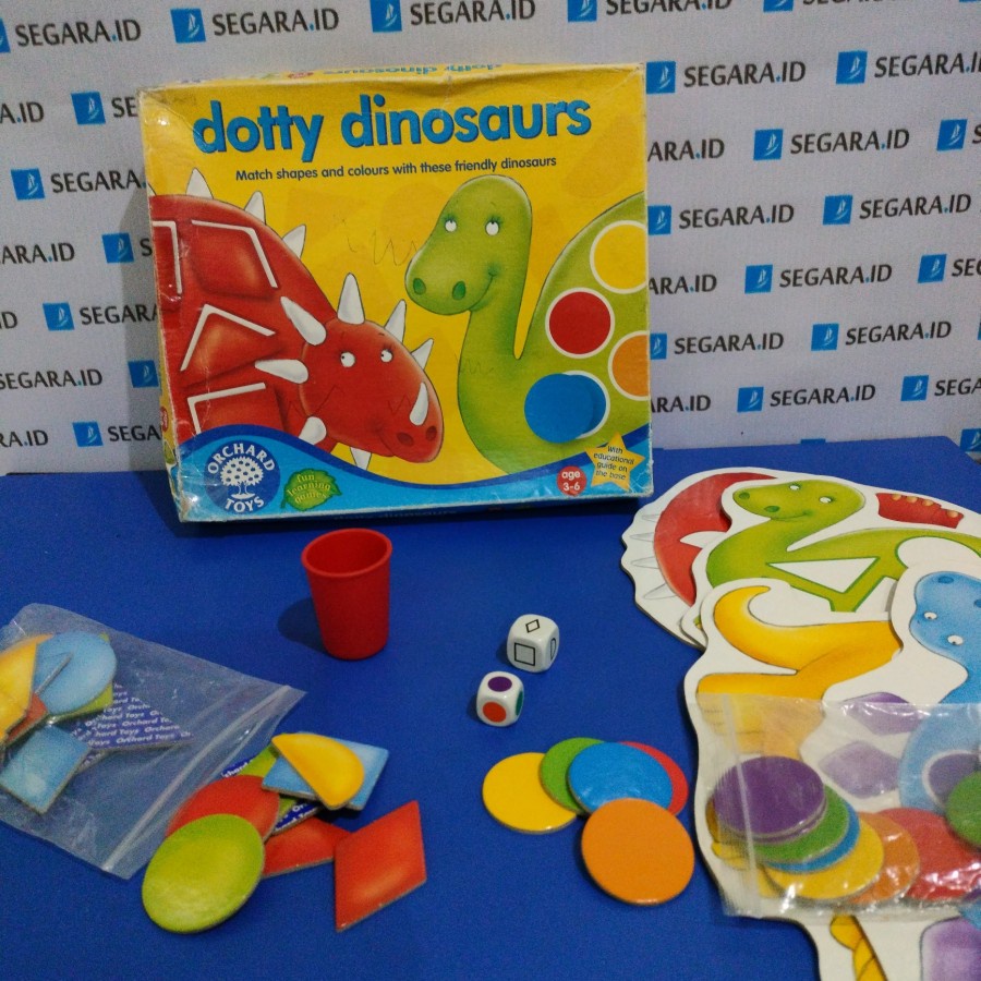 Board Game - Dotty Dinosaurs by Orchard Toys