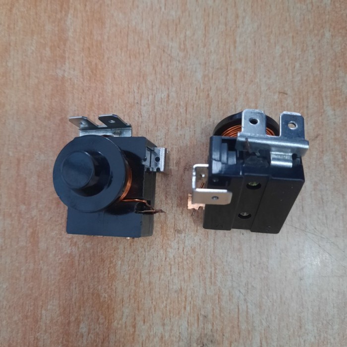 Ptc Relay Rilai Kulkas Gulung 1/3hp 3 Pin 3pin