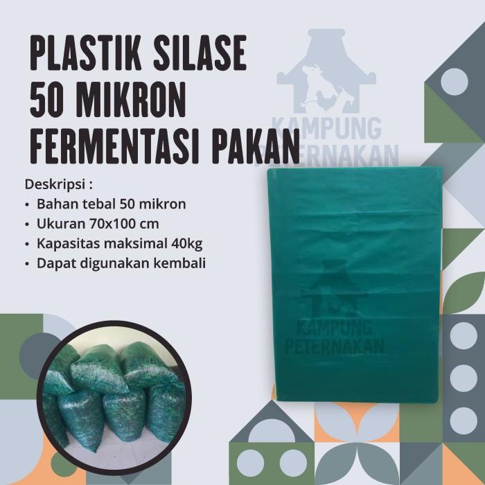 Plastik Silase pakan fermentasi ternak kambing domba sapi - POLOS
