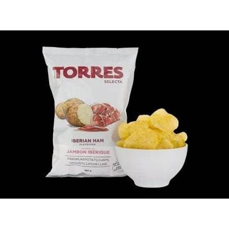 

Torres Potato Chip Iberian Ham 150gr Keripik Kentang Rasa Daging Ham H56J