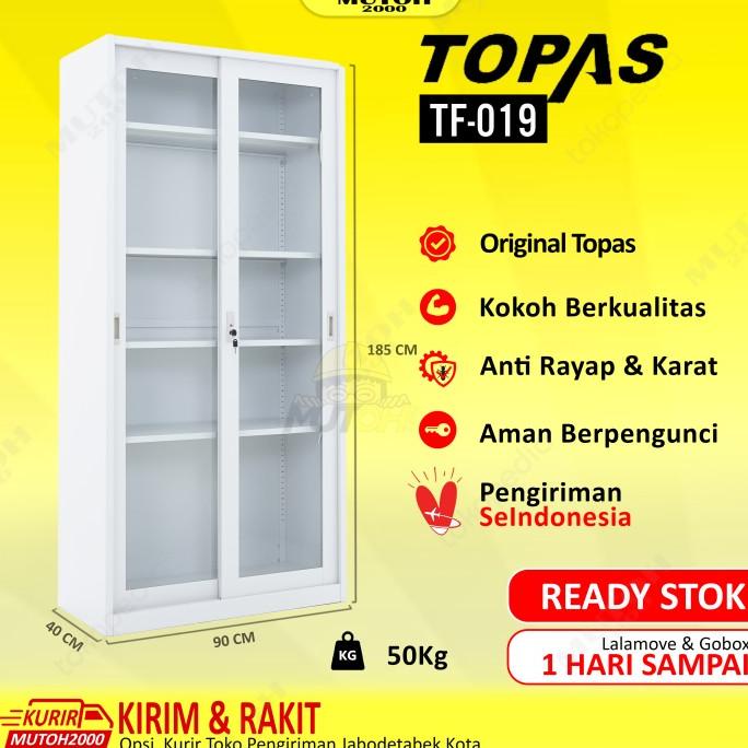 

Topas Tf-019 Lemari Arsip Besi Pintu Sliding Kaca Terbaik