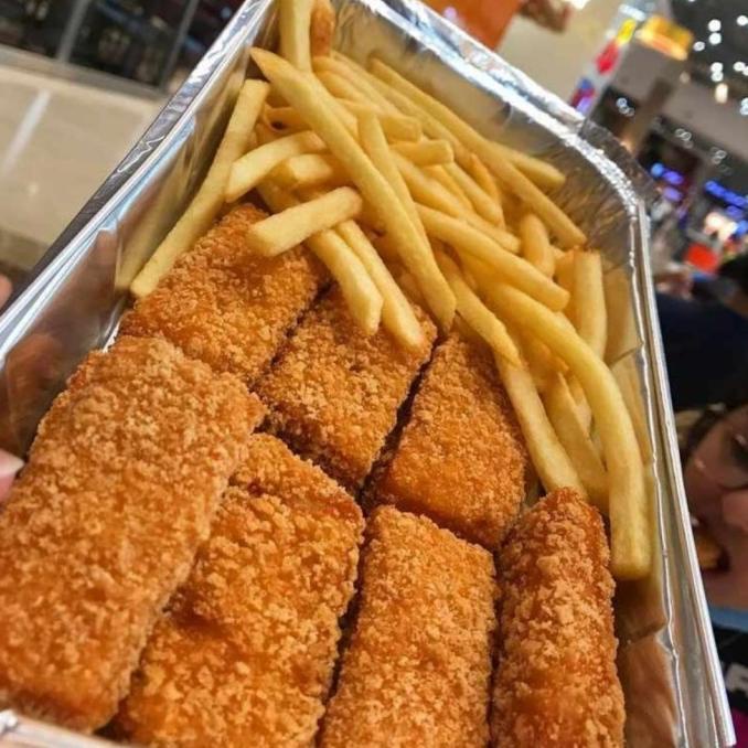 Nugget albaik atau fish fillet albaik saudi H24C