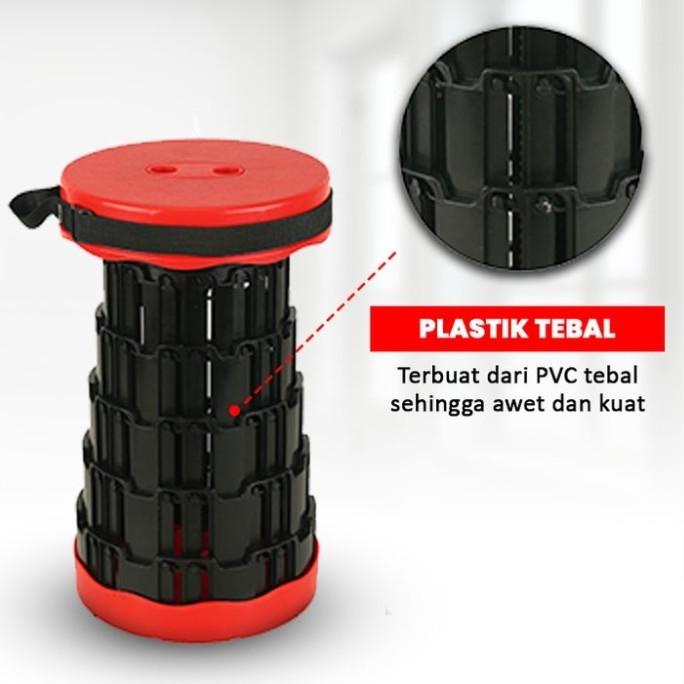 Kursi Lipat Portable Teleskopik Kursi Kemah