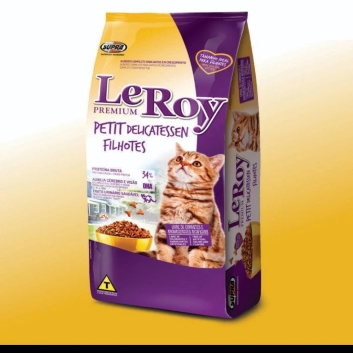 LEROY CAT FOOD KITTEN 1KG URINARY MAKANAN KUCING