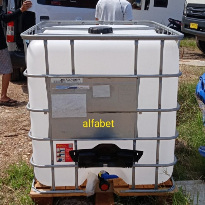 COD tandon/kempu/tempat penampungan air/ibc tank 1000 liter second