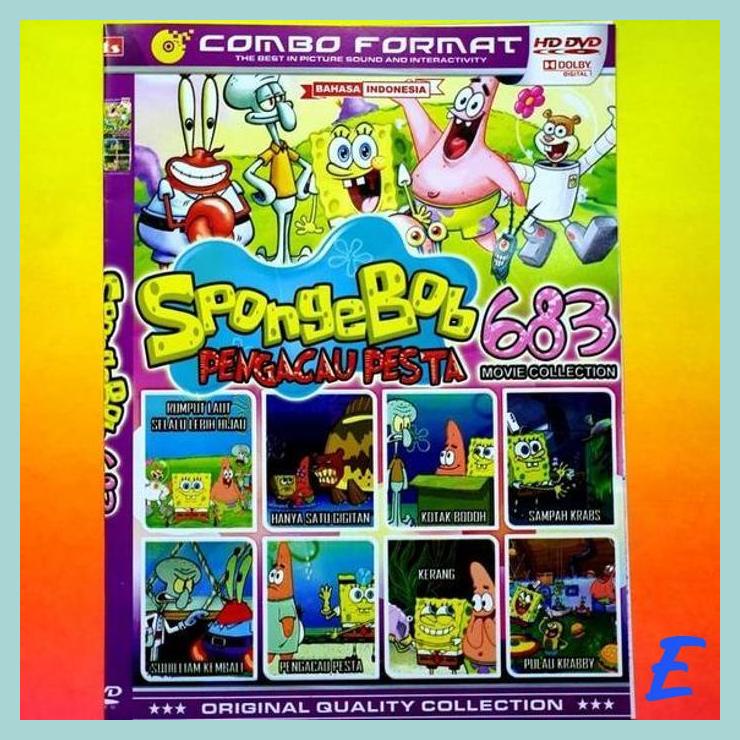 | HNP | KASET DVD FILM SPONGEBOB-FILM ANAK KARTUN TERLARIS-KADO ANAK ANAK-MAINAN ANAK ANAK
