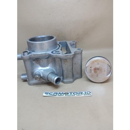 [MBG] ORIGINAL BLOK BLOCK BURING BURENG BORING CYLINDER LINER SEHER PISTON VARIO 125 LED FACELIFT LA